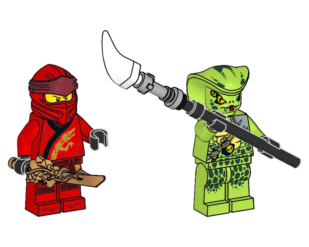 LEGO 112008 Kai vs. Lasha - prix et où acheter | Brick Broker