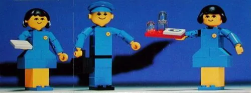 LEGO 1561 Équipe de vol Lufthansa - prix | Brick Broker