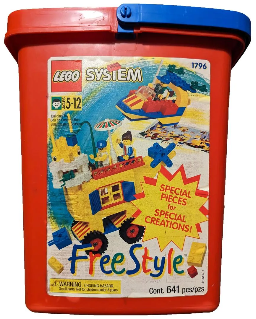 LEGO 1796 Freestyle Grand Seau Monstre - prix | Brick Broker