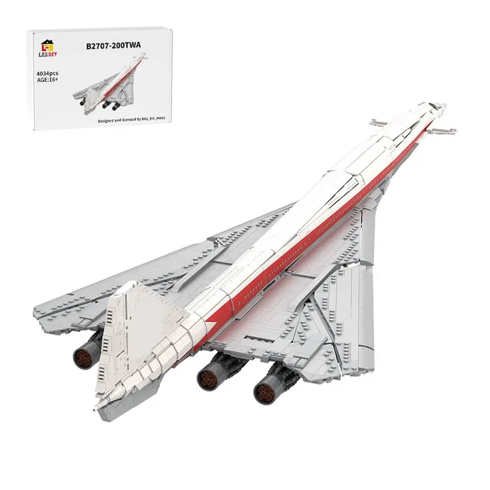 LesDiy Avion de passagers supersonique B2707-200 TWA (LESDIY-3755885) - prix | Brick Broker
