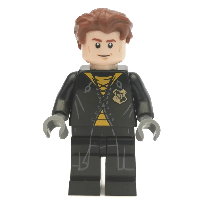 Cedric Diggory, Long Black Robe over Yellow S… — minifigurine LEGO | Brick Broker