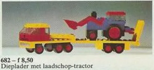 LEGO 682 Porte-char et tracteur - prix et où acheter | Brick Broker