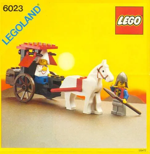 LEGO 6023 Chariot de la jeune fille - prix | Brick Broker