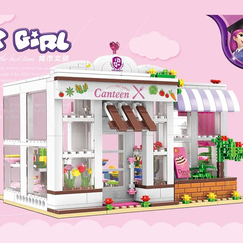 Xingbao CityGirl - Cantine Joyeuse (XB-12007) - prix | Brick Broker