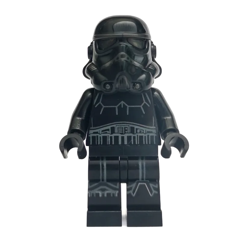 Imperial Shadow Trooper, Black, Printed Legs — minifigurine LEGO | Brick Broker