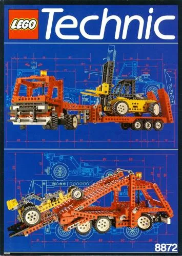 LEGO 8872 Transporteur de chariot élévateur - prix | Brick Broker