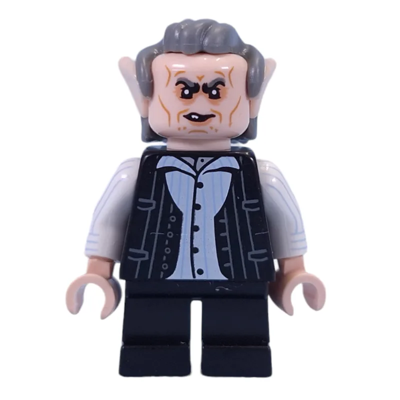 Griphook - Dark Bluish Grey Hair, Black Torso… — minifigurine LEGO | Brick Broker