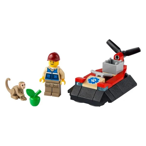 LEGO 30570 Aéroglisseur de sauvetage de la faune - prix | Brick Broker