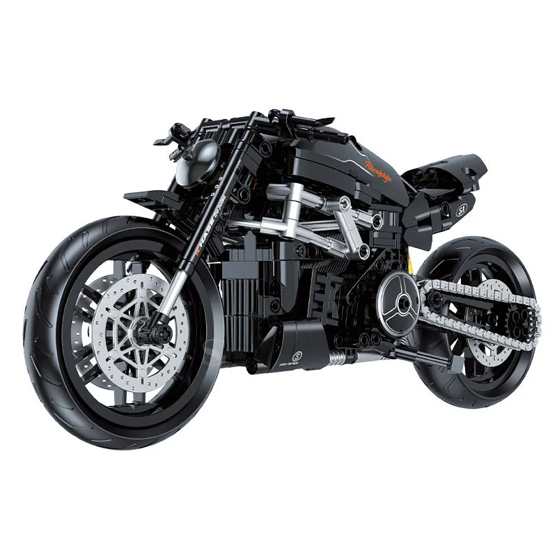JIESTAR Kit de Modèle de Moto Technic GULY 1:8 Power Cruiser 60551 (JS-60551) - prix | Brick Broker