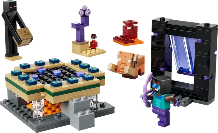 LEGO 21584 Voyage vers le Portail du Nether et de l'End - prix | Brick Broker