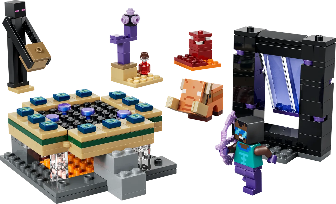 LEGO 21584 Voyage vers le Portail du Nether et de l'End - prix | Brick Broker