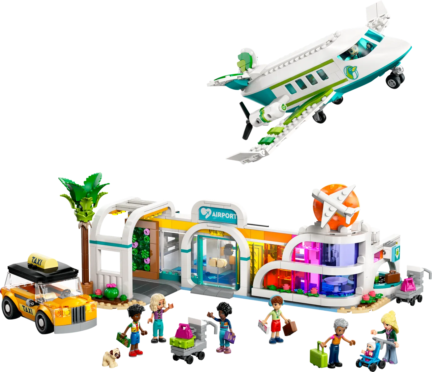 LEGO 42656 Aéroport et avion de Heartlake City - prix | Brick Broker
