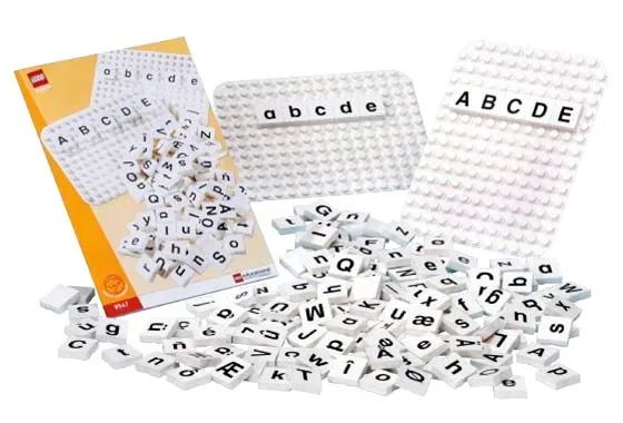 LEGO 9547 Ensemble de lettres - prix et où acheter | Brick Broker