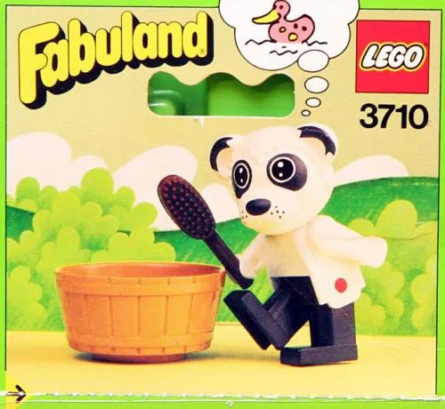 LEGO 3710 Peter le Panda prend un bain - prix | Brick Broker
