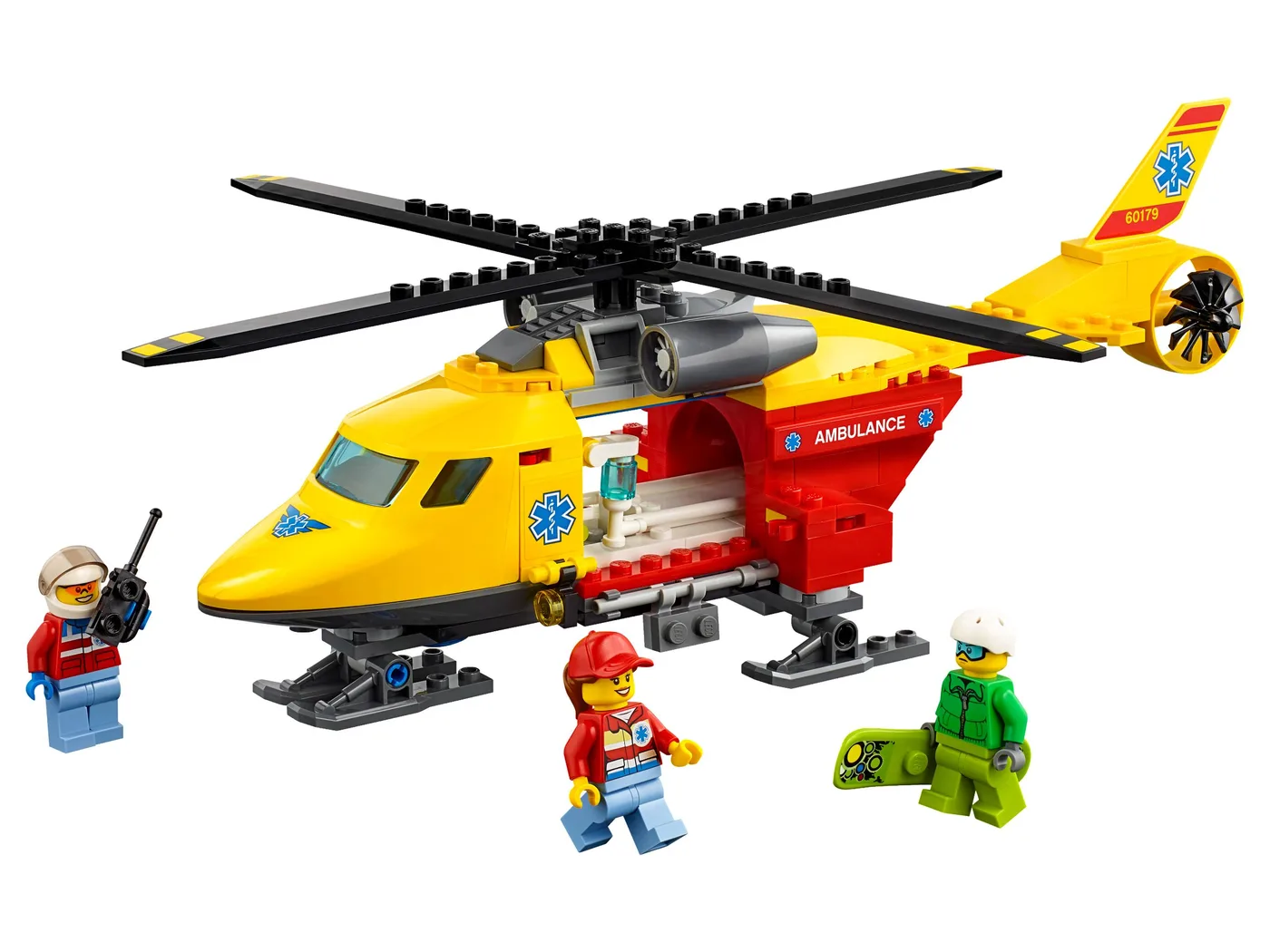 LEGO 60179 Hélicoptère ambulance - prix et où acheter | Brick Broker