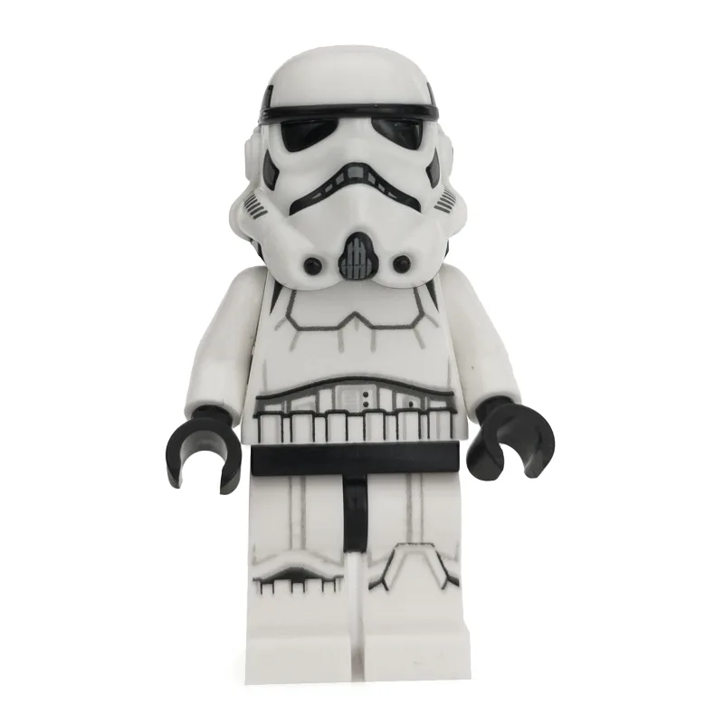 Stormtrooper, Dark Bluish Gray Squares on Bac… — minifigurine LEGO | Brick Broker