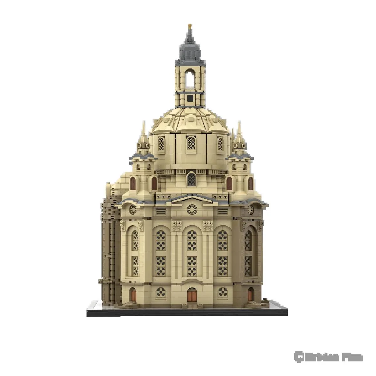 BRIXIES Frauenkirche de Dresde (grand) (BRIXIES-222.038) - prix | Brick Broker
