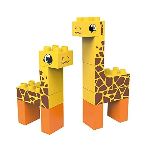 BioBuddi Animaux sauvages | Girafe avec son petit dans la steppe (BIOBUDDI-BB-0103) - prix | Brick Broker