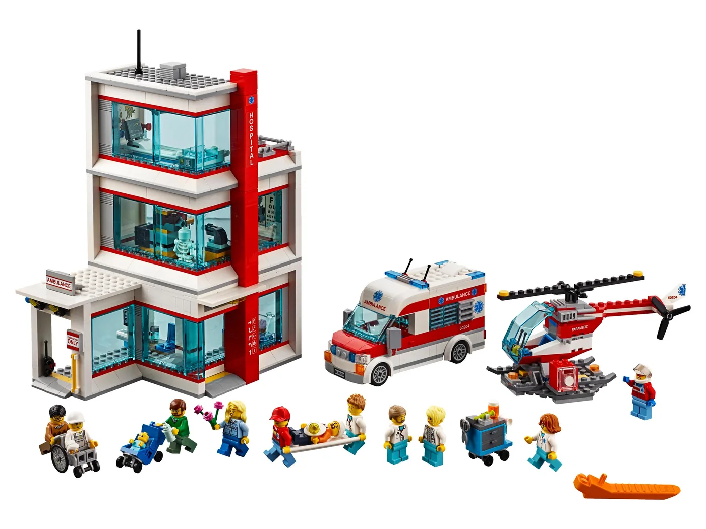 LEGO 60204 Hôpital City - prix et où acheter | Brick Broker