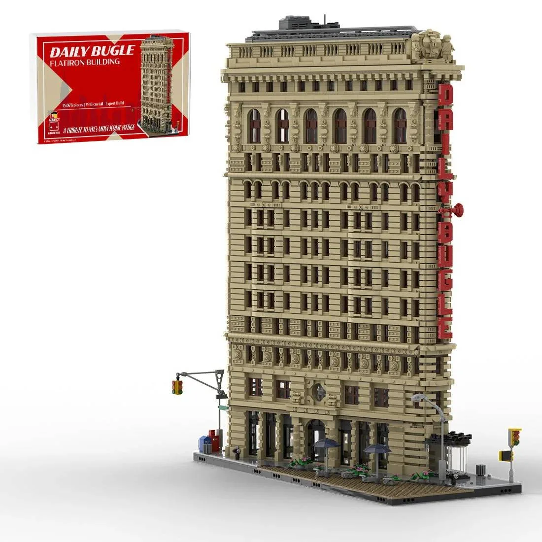 LesDiy Immeuble Flatiron du Daily Bugle de Spider-Man (LESDIY-3671555) - prix | Brick Broker