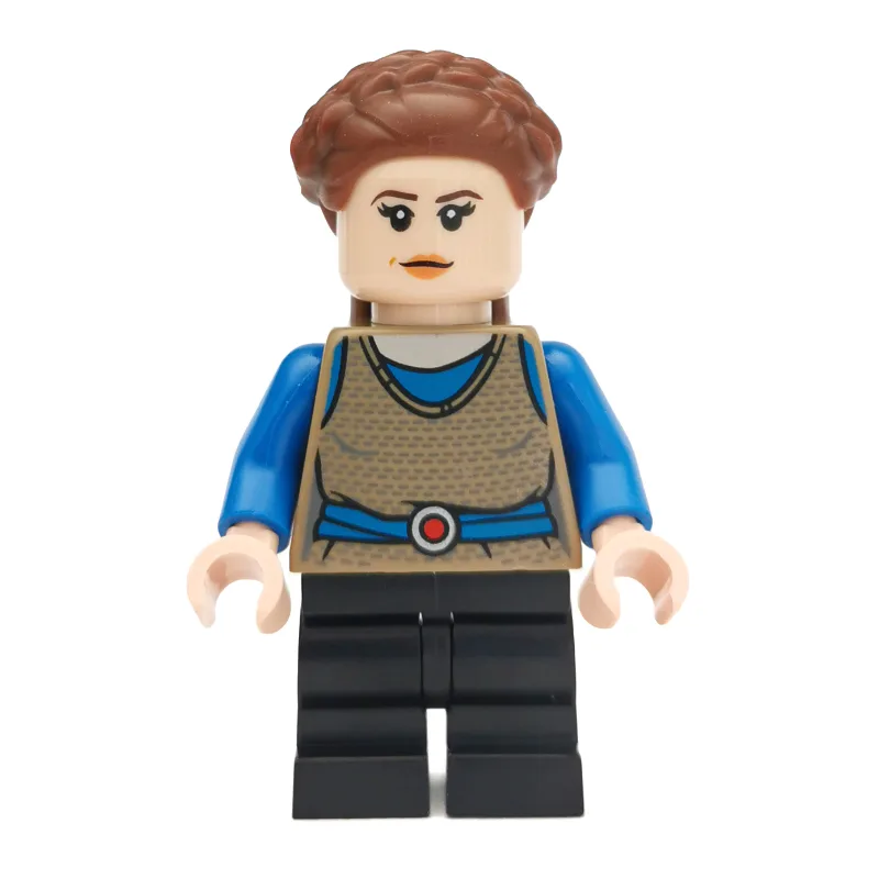 Padme Amidala / Naberrie, Dark Tan Tunic, Med… — minifigurine LEGO | Brick Broker