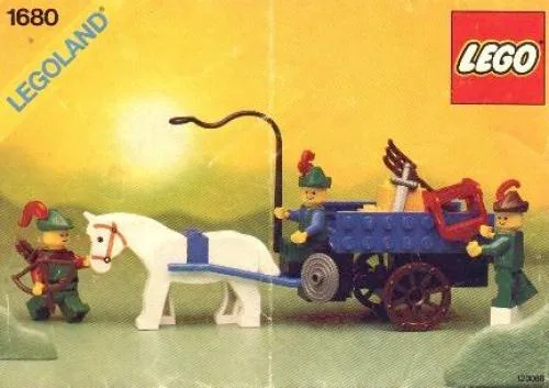 LEGO 1680 Charrette à foin avec contrebandiers - prix | Brick Broker