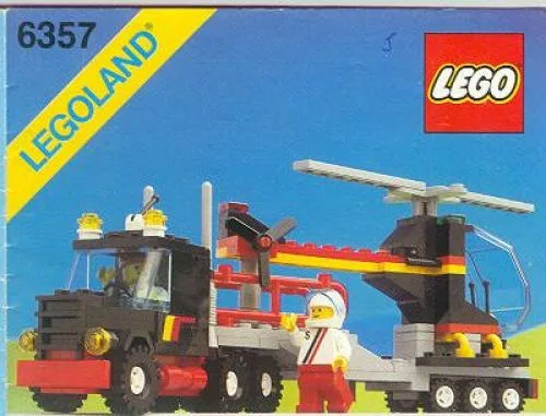 LEGO 6357 Camion et hélicoptère de cascadeurs - prix | Brick Broker