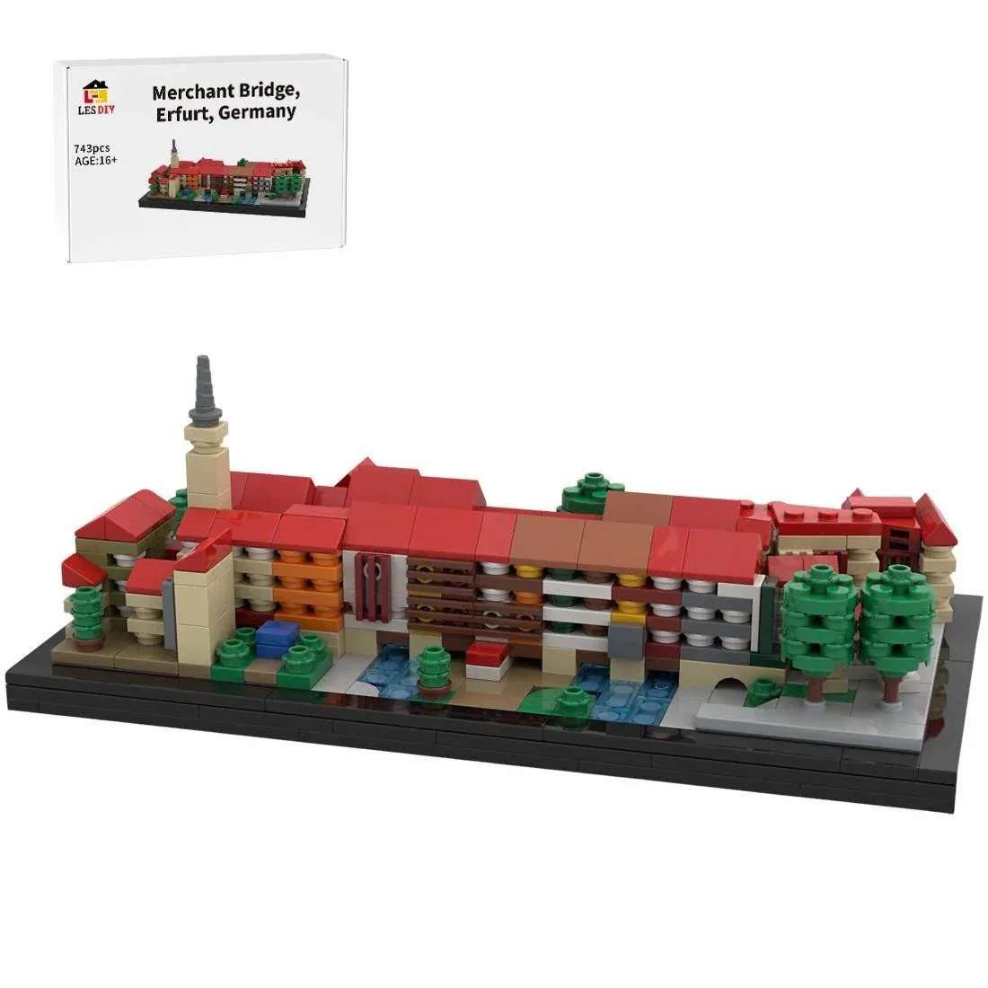 LesDiy Krämerbrücke, Erfurt, Allemagne (LESDIY-3667672) - prix | Brick Broker