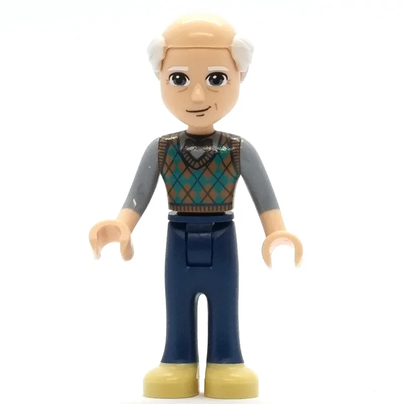 Marcel - Dark Turquoise Top, Dark Blue Pants,… — minifigurine LEGO | Brick Broker