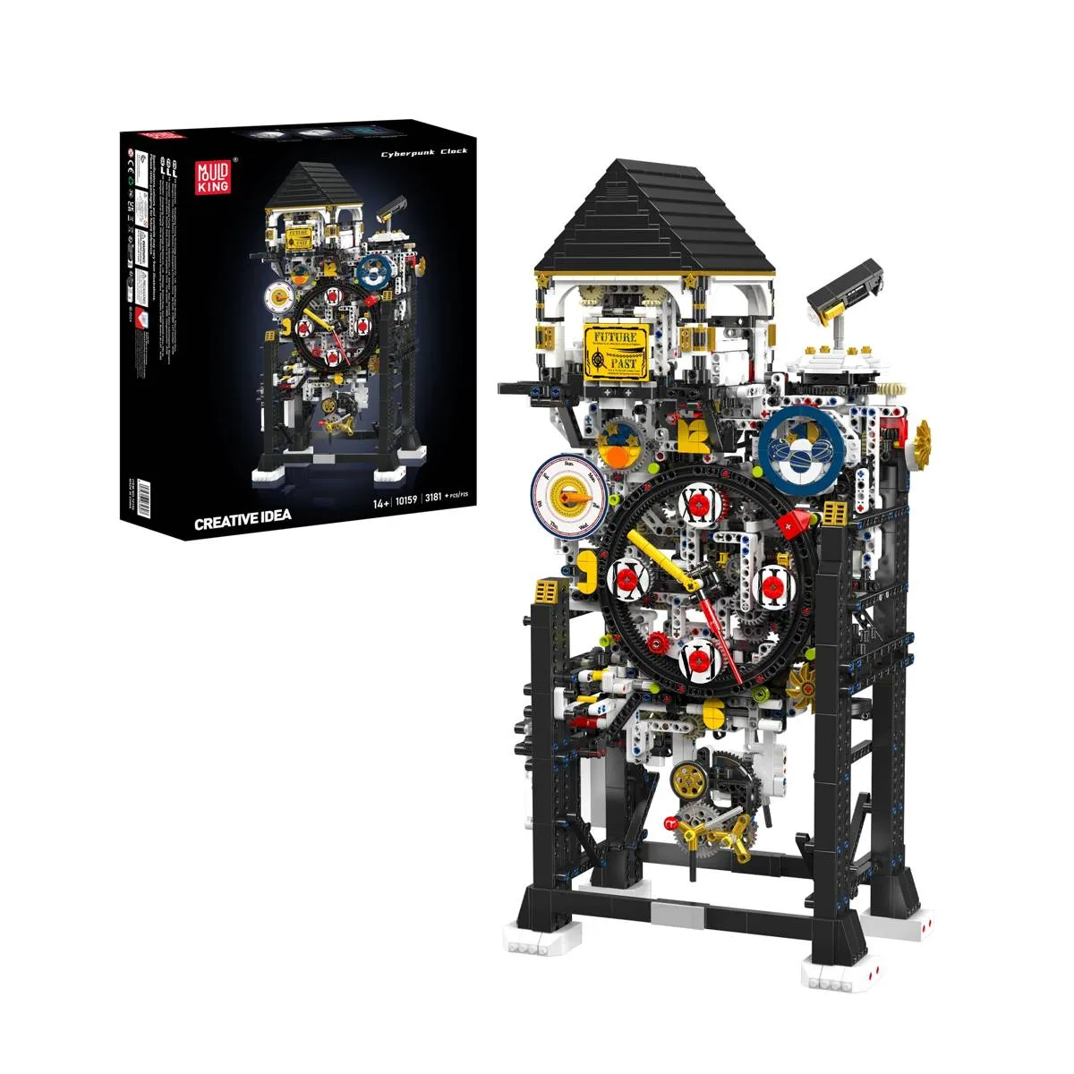 Mould King Horloge Cyberpunk (MOU-10159) - prix | Brick Broker