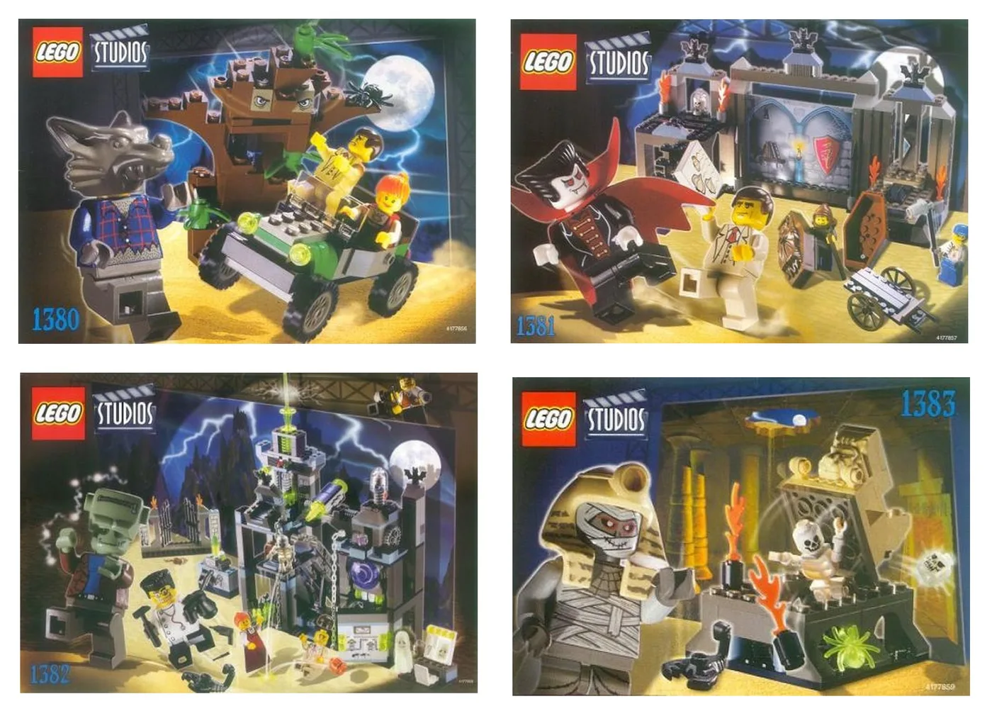 LEGO Kit Monstres Effrayants (K1383-1) - prix | Brick Broker