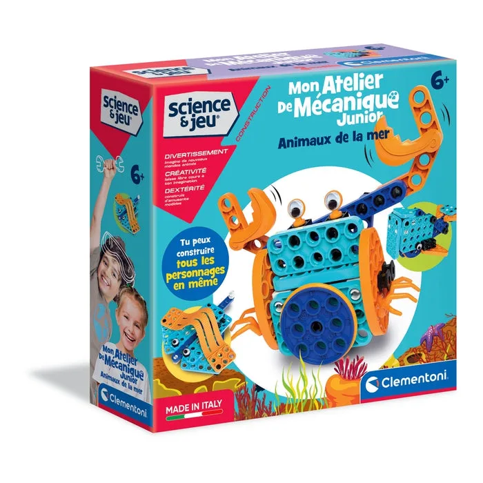 Clementoni Mon Atelier De Mécanique Junior - Animaux de la mer (CLEM-52484) - prix | Brick Broker
