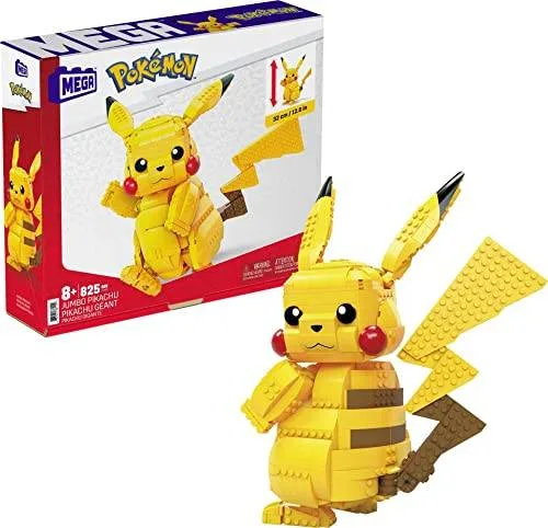 Mattel MEGA Pokémon™ Jumbo Pikachu (FVK81) - prix | Brick Broker