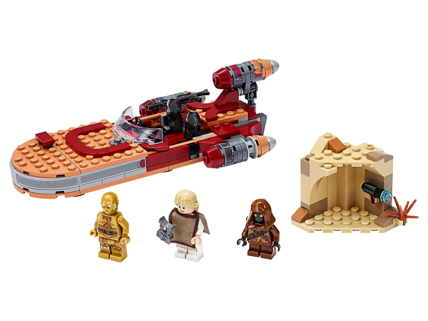 LEGO 75271 Le Landspeeder de Luke Skywalker™ - prix | Brick Broker