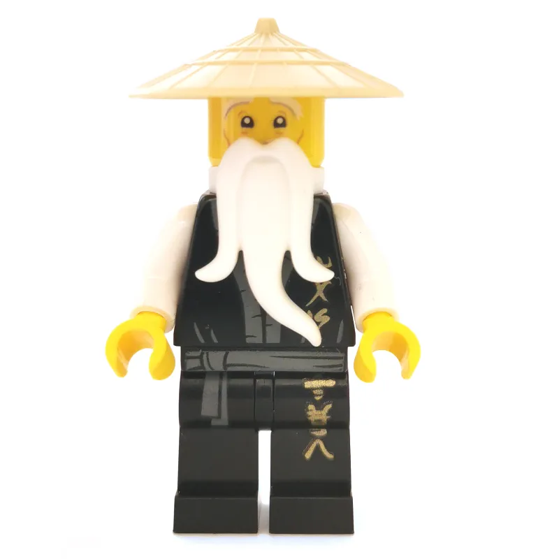 Master Wu with Gold Lettering on Robes — dans quels sets LEGO ? (fig-002085) | Brick Broker