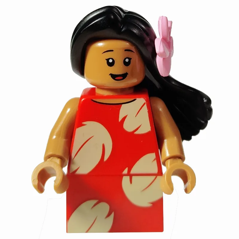 Lilo, Bright Pink Flower, Brick Skirt — dans quels sets LEGO ? (fig-015549) | Brick Broker