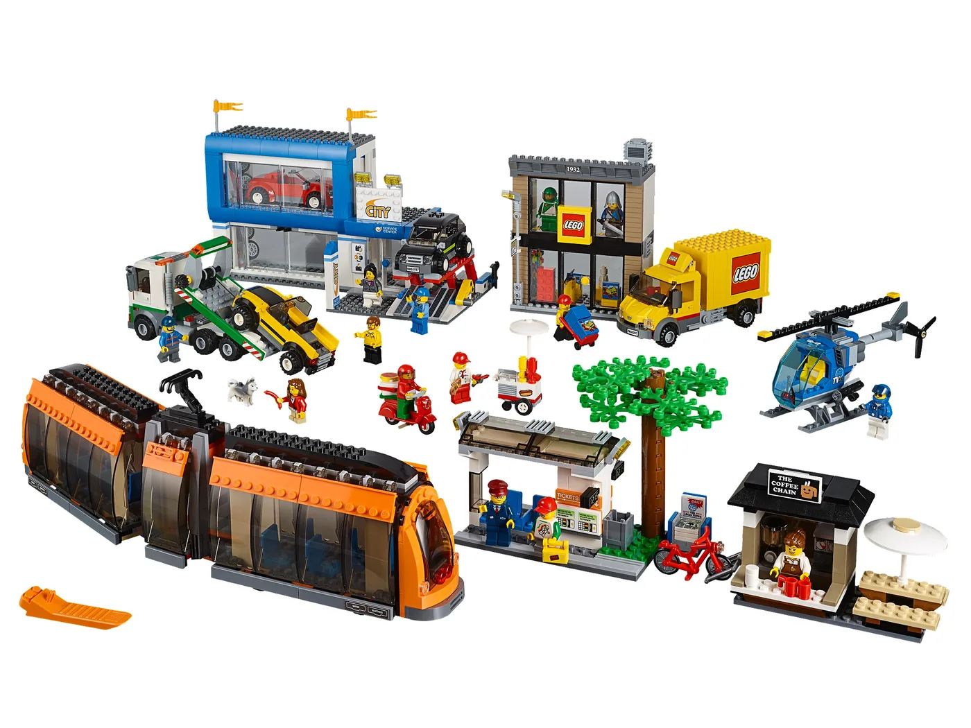 LEGO 60097 Place de la ville - prix et où acheter | Brick Broker
