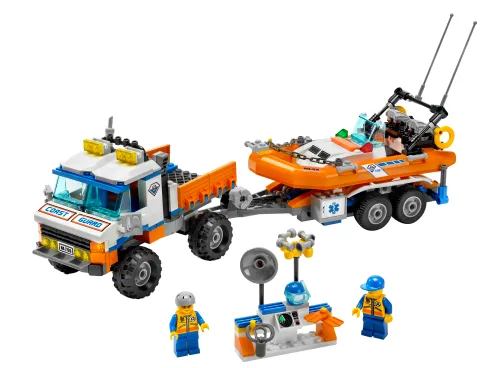 LEGO 7726 Camion des garde-côtes avec vedette rapide - prix | Brick Broker