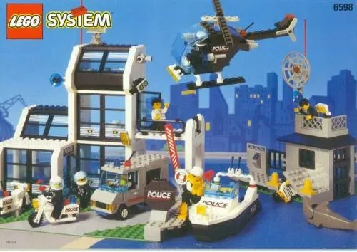 LEGO 6598 Station de Police Métropolitaine - prix | Brick Broker