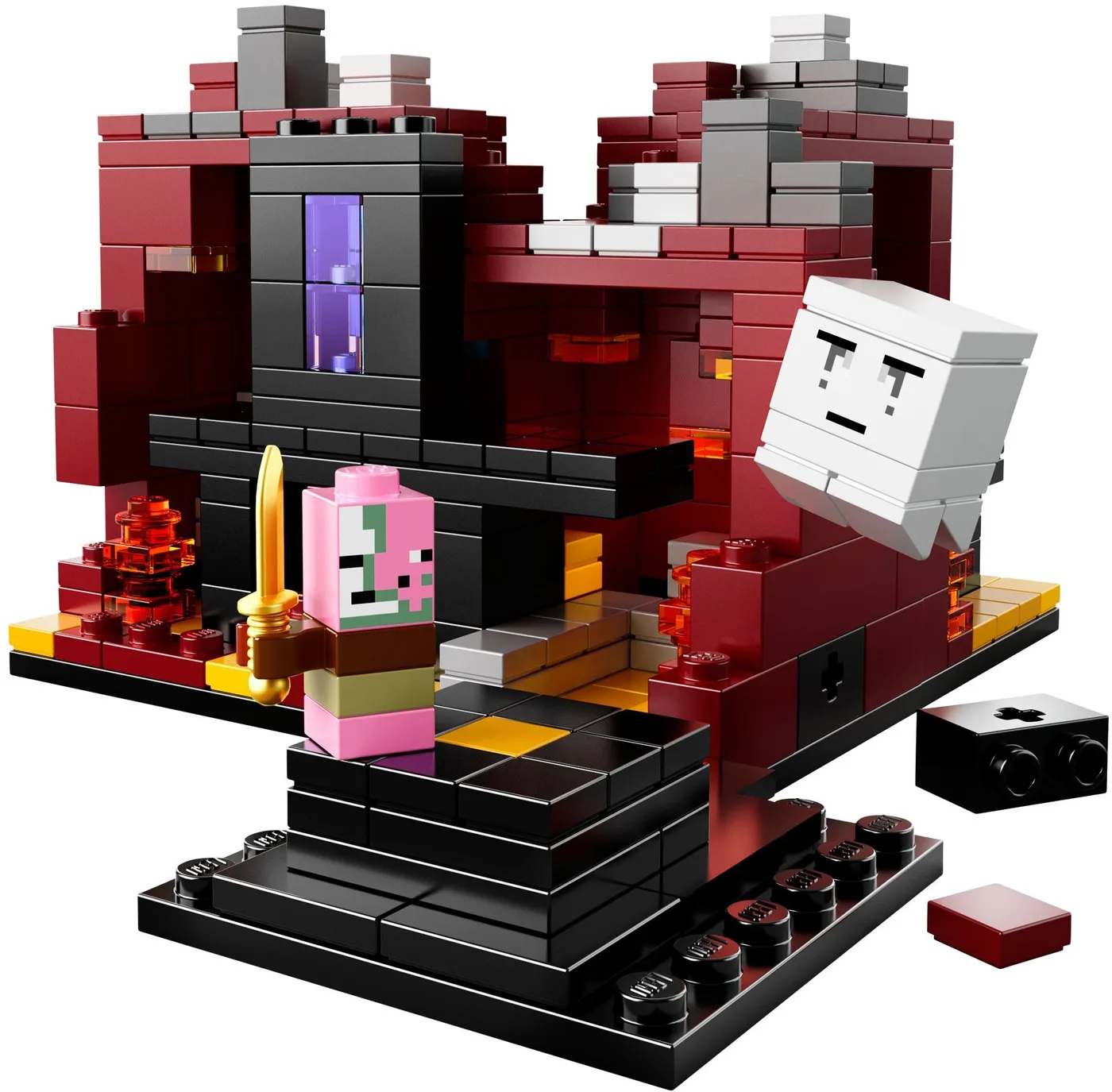 LEGO 21106 Micro World - Le Nether - prix | Brick Broker