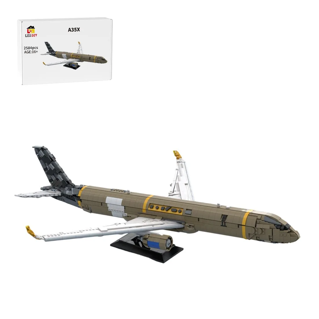LesDiy Livrée de lancement A350F (LESDIY-3750658) - prix | Brick Broker