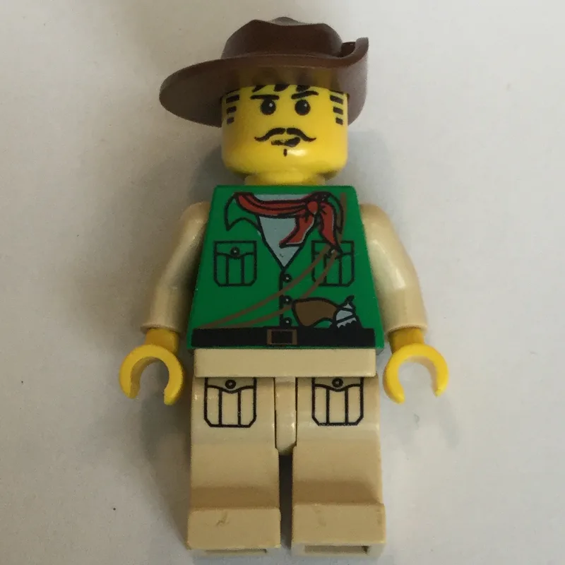 Johnny Thunder, Printed Legs (Expedition) — minifigurine LEGO | Brick Broker