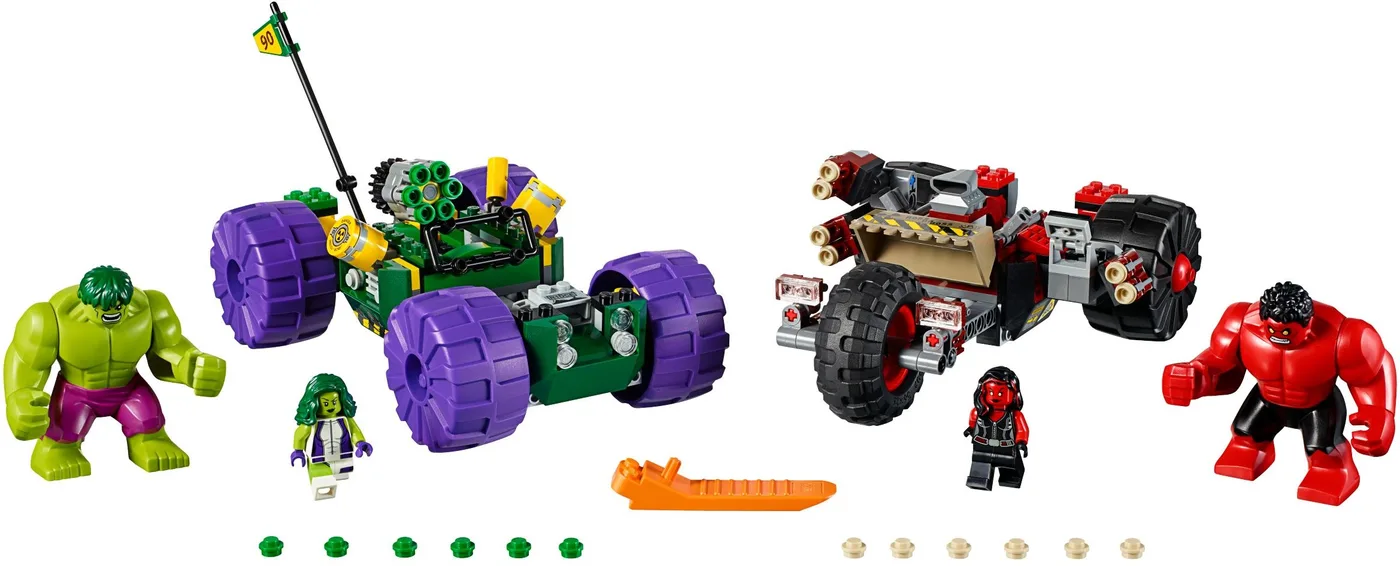 LEGO 76078 Hulk vs Red Hulk - prix et où acheter | Brick Broker