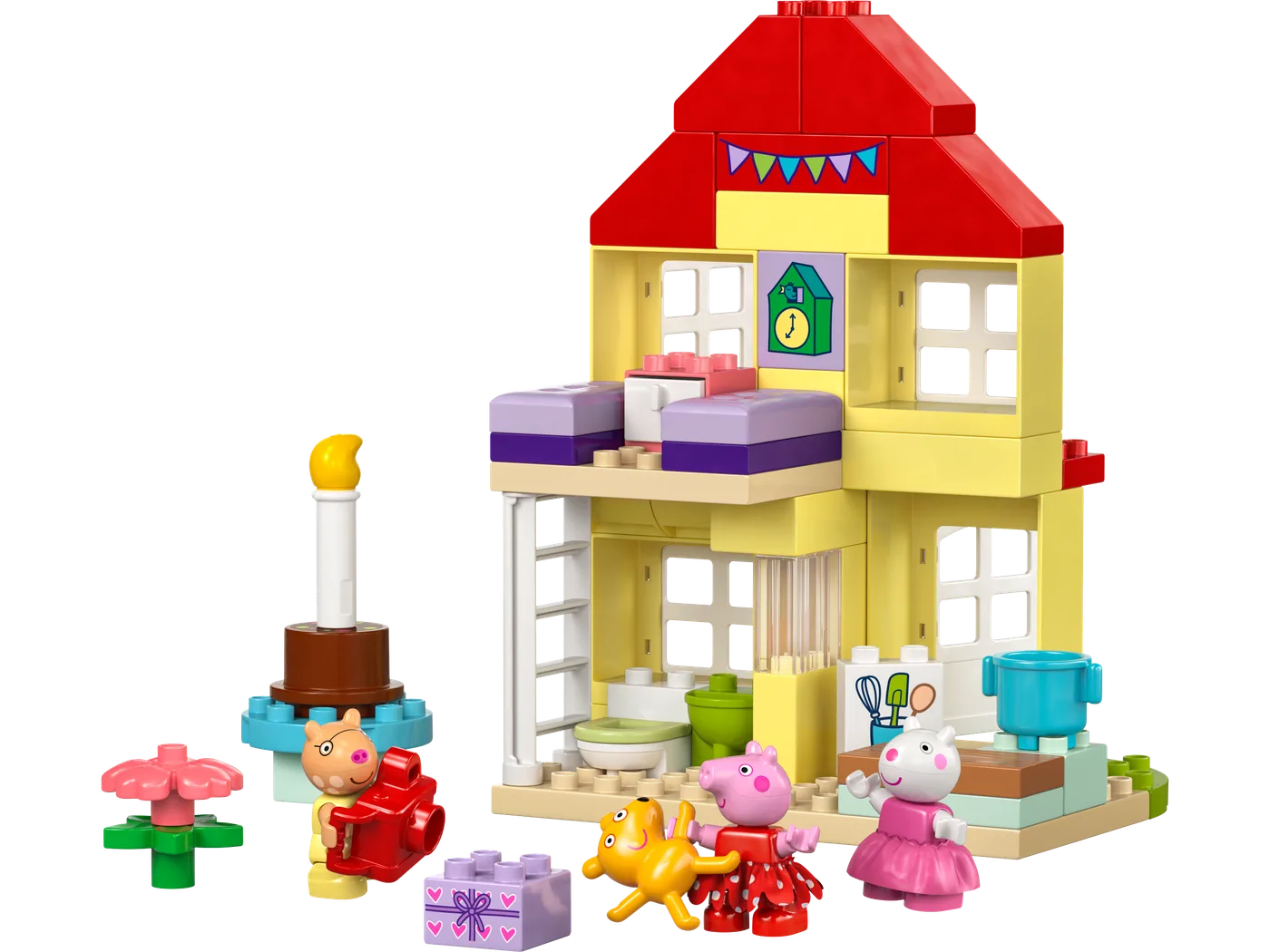 LEGO 10433 La maison d'anniversaire de Peppa Pig - prix | Brick Broker