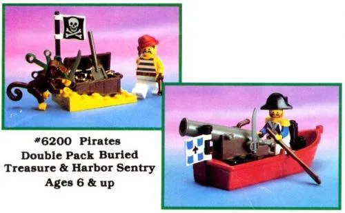 LEGO 6200 Double Pack Pirates - prix et où acheter | Brick Broker