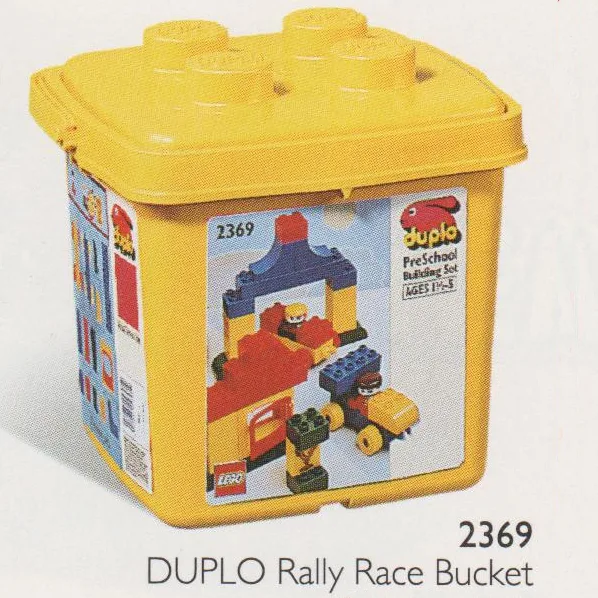 LEGO 2369 Seau Rallye Duplo - prix et où acheter | Brick Broker
