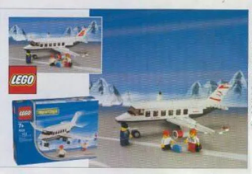 LEGO 4032 Avion de passagers - Version Austrian Air - prix | Brick Broker