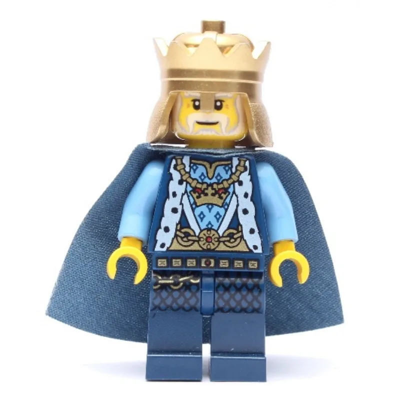 King, Dark Blue, Crown, Cape — dans quels sets LEGO ? (fig-010111) | Brick Broker