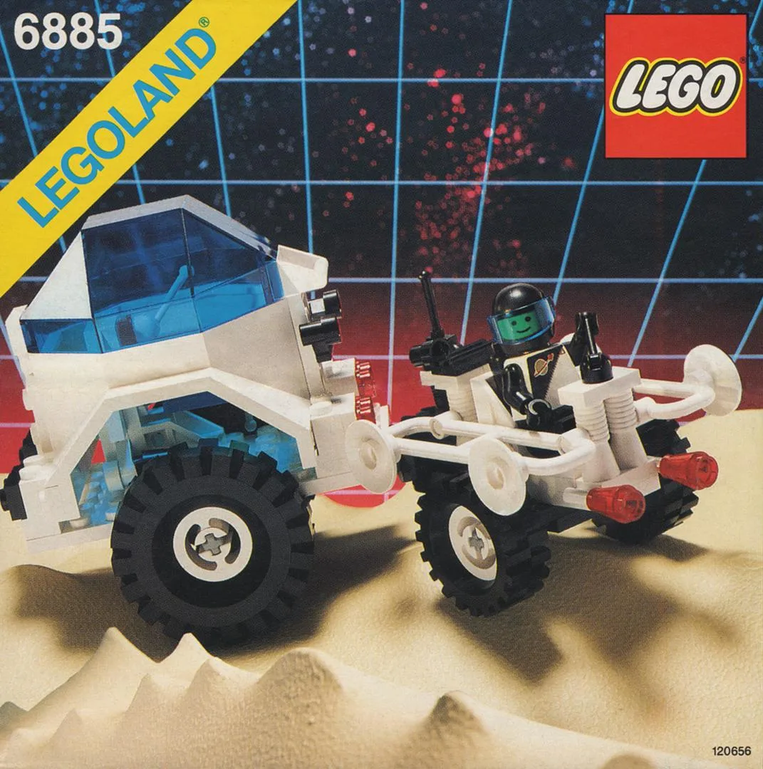 LEGO 6885 Équipe Principale de la Base Saturne (Véhicule de Cratère) - prix | Brick Broker