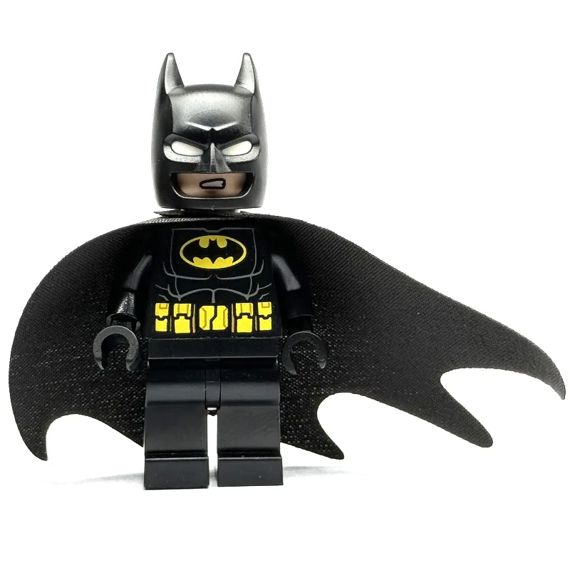 Batman, Black Suit, Black Cowl, Cloth Cape — minifigurine LEGO | Brick Broker